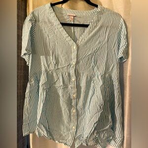 2/$10💙 XL Isabel Maternity Blouse New